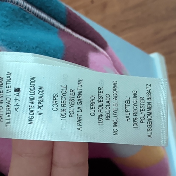 Patagonia Cagoule Frontera Marble Pink Tunic Synchilla - Picture 9 of 12